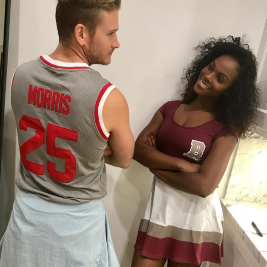 Tika Sumpter And Her Fiancé's Matching 'Saved By The Bell' Costumes Are Throwback Gold
